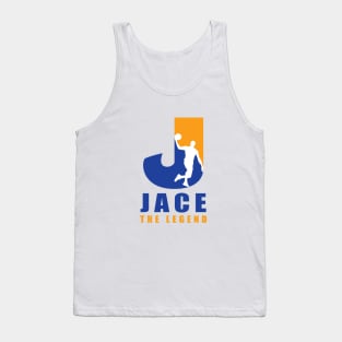 Jace Custom Player Basketball Your Name The Legend Tank Top